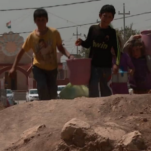 Iraq children growing too soon